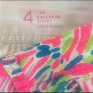 Lilly Pulitzer Callahan shorts